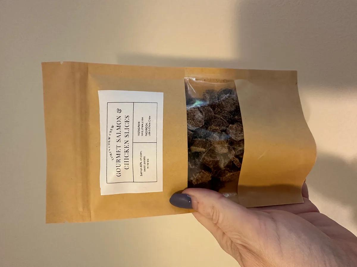 Gourmet salmon & chicken slices