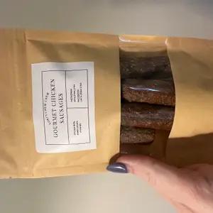 Gourmet chicken sausages