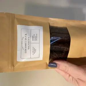 Gourmet duck sausages