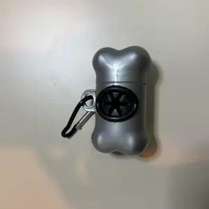 Silver Dog Poo Bag Dispenser