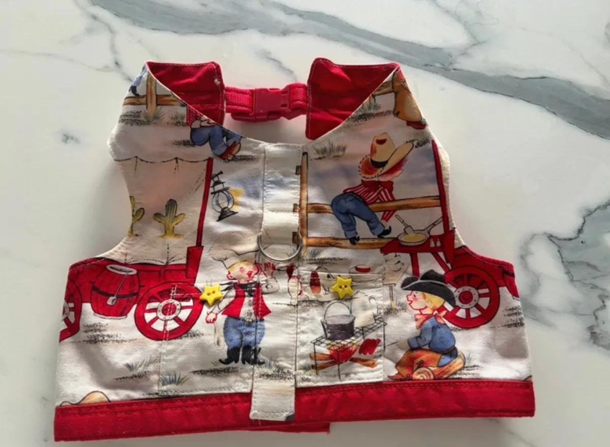 Dog Harness Jacket in Cath Kidston Frabric