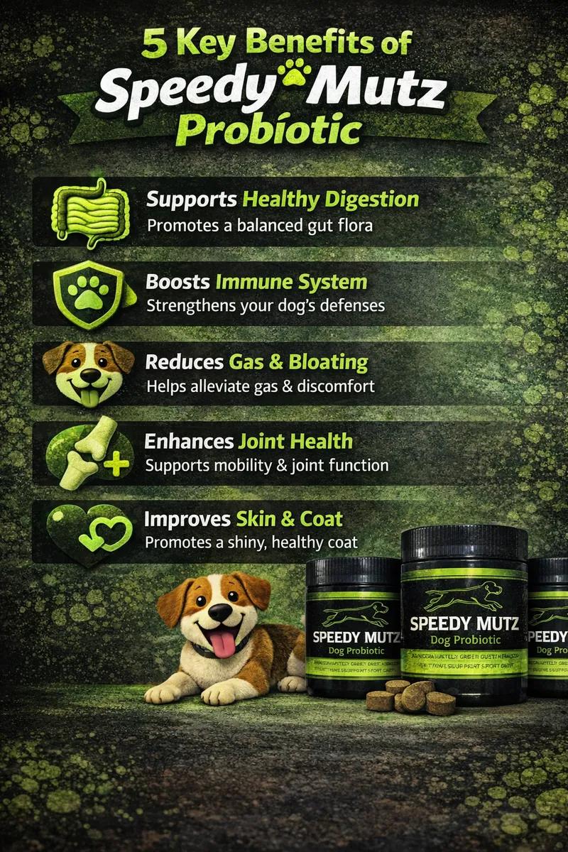 Speedy Mutz Dog Probiotic