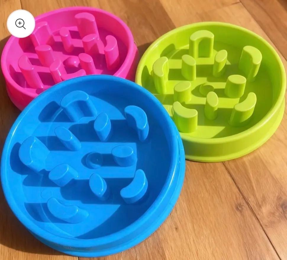 3 Slow Feed Bowls
