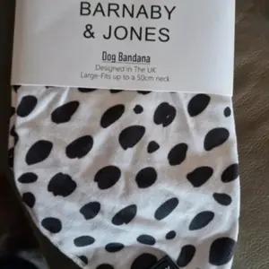 Barnaby & Jones" Dog Bandana