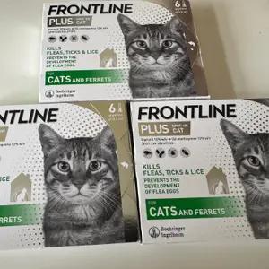 Frontline plus spot on cat 3 × 6 pipettes