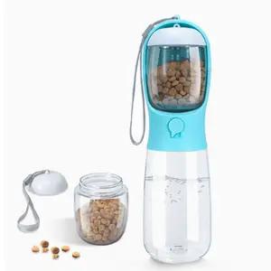 Portable Pet Water & Food Bottle – Travel Feeder for Dogs & Cats