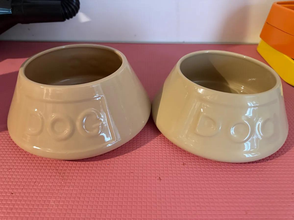 Cocker spaniel  bowl set of 2