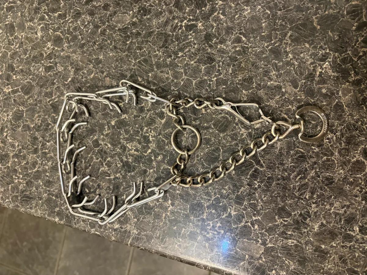 Dog prong collar - good condition