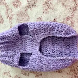 Handmade knitted puppy jumper 7.5” back thumbnail 2