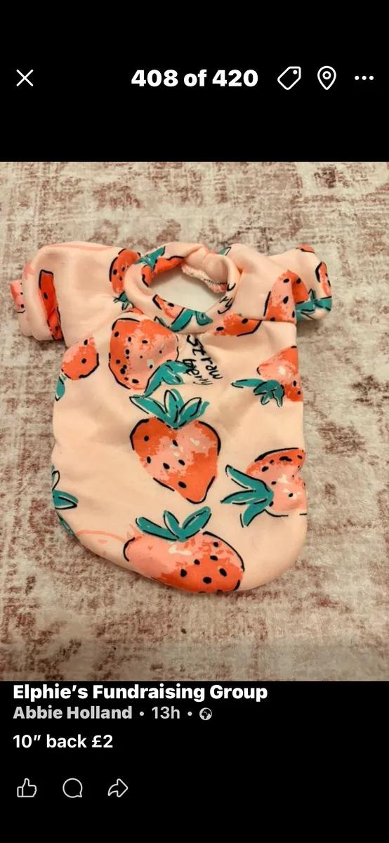 Strawberry Jumper 10” back