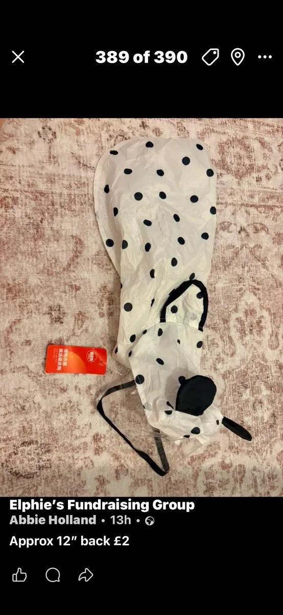 Polka Dot Dog Rain Coat
