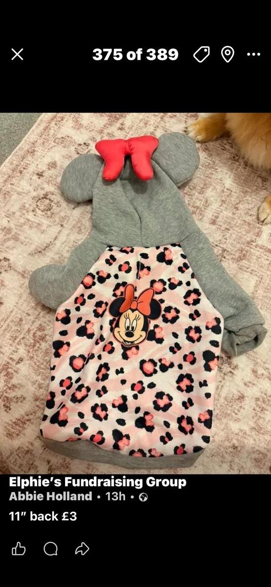 X-Small Minnie Mouse Dog Jumper