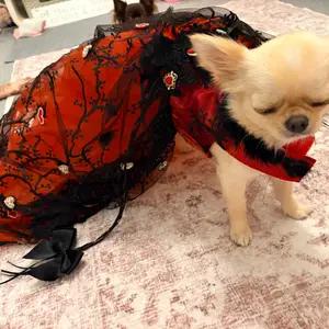 XS Queen of Hearts Dog Pageant Dress thumbnail 1