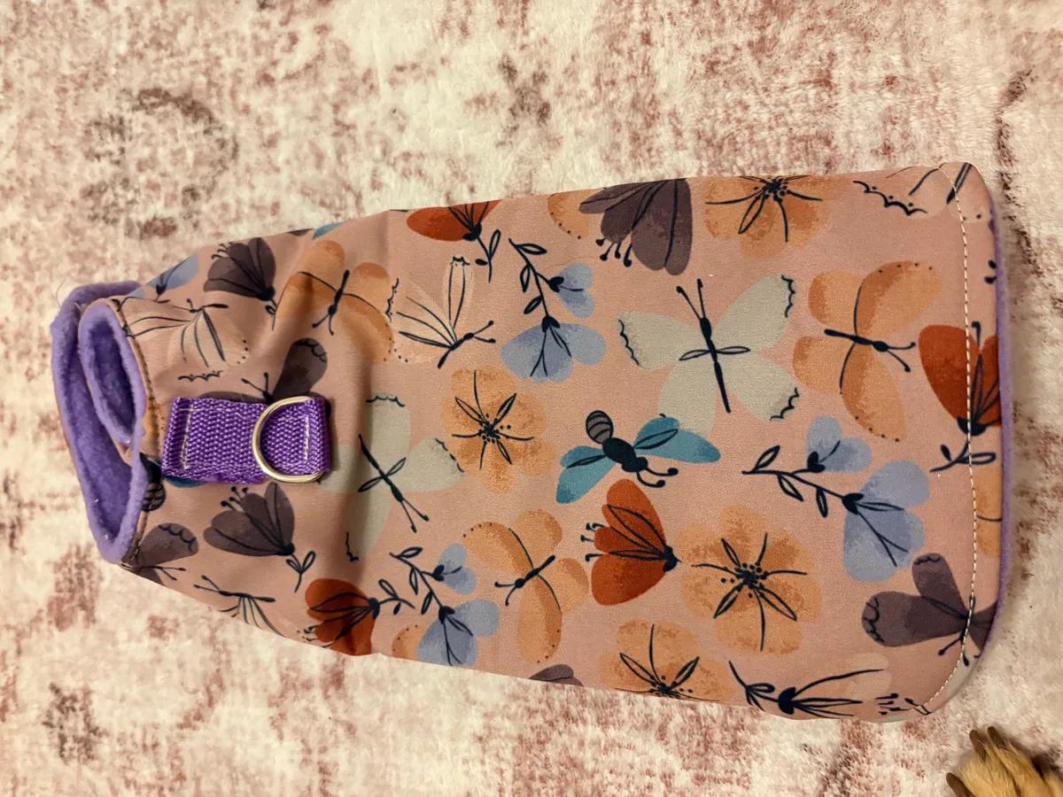 XS Butterfly Dog Coat
