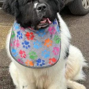 Big dog slobber bib hand made thumbnail 4