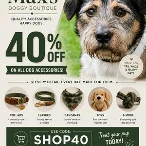 Dog accessories  thumbnail 1