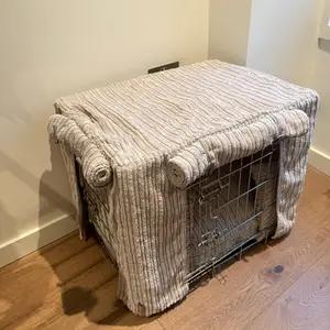 Cosy Beige Dog Crate from Luxury Lords & Labradors Brand - As Good As New! thumbnail 2