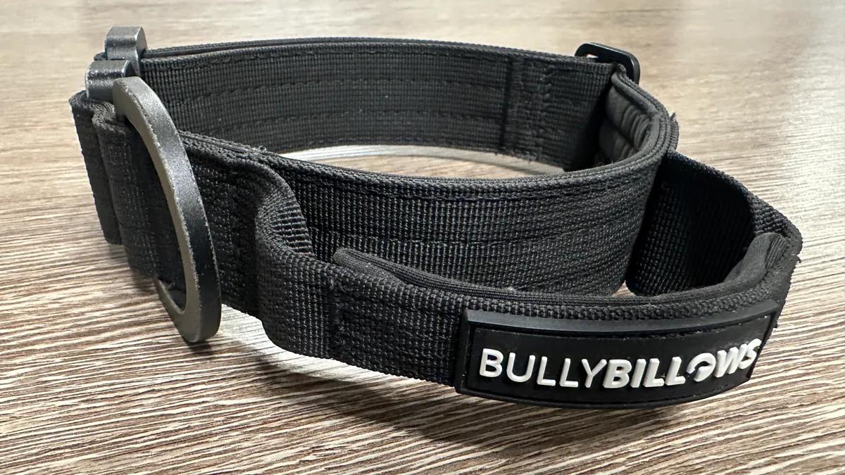 Bully Billows 4cm Width Black Collar