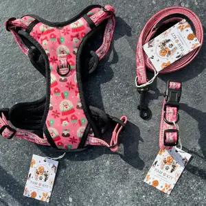 Christmas Dog Harness Set (Harness, Collar, Lead) thumbnail 5