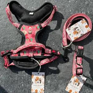 Christmas Dog Harness Set (Harness, Collar, Lead) thumbnail 2