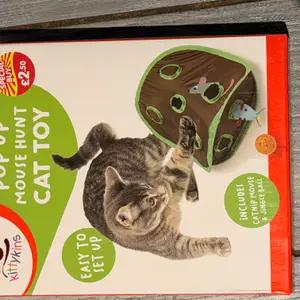 Pop up mouse hunt cat toy