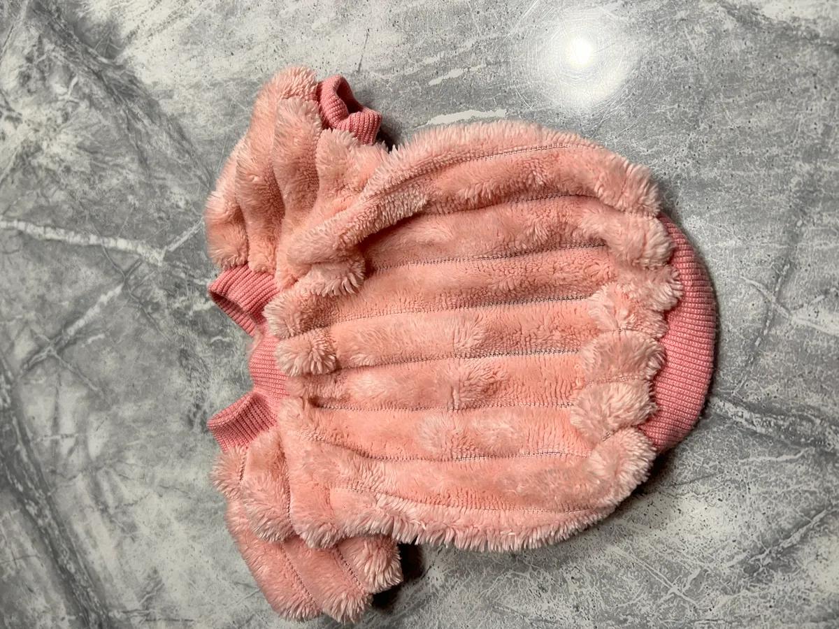 Pink dog jumper