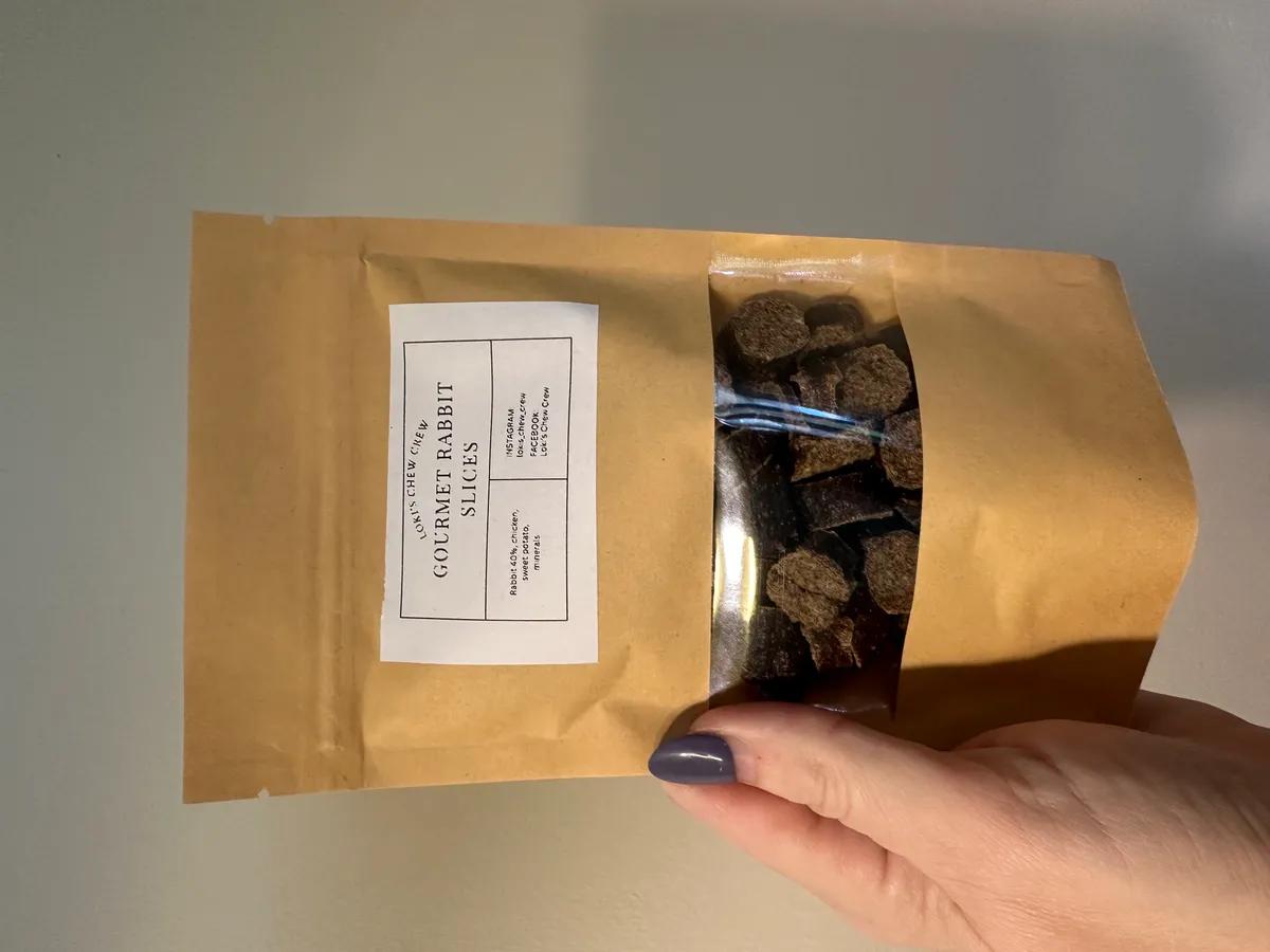 Gourmet rabbit slices